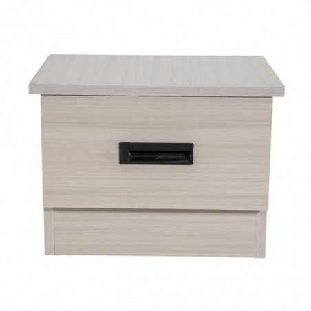 Curtis Night Table Maple Grey In MDF