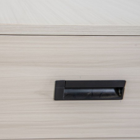 Curtis Night Table Maple Grey In MDF