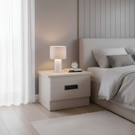 Curtis Night Table Maple Grey In MDF