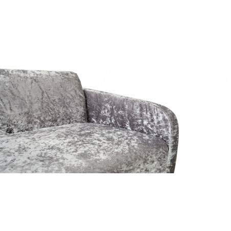 Brava 3+2+ Armless Chair Fabric Silver