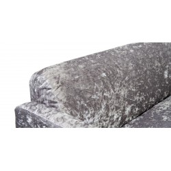 Brava 3+2+ Armless Chair Fabric Silver