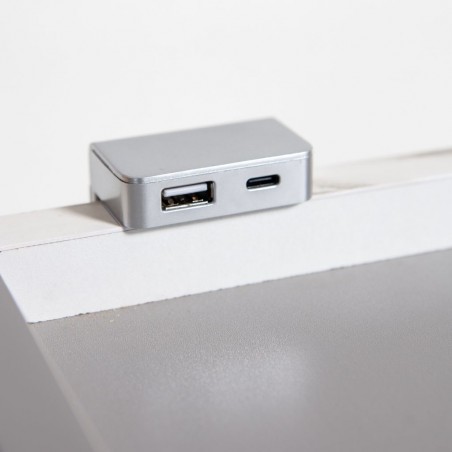 Venicia Night Table With USB Port In MDF/Plywood