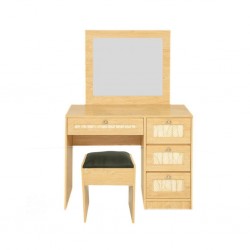 Luma Dressing Table With 4 Drawers In Melamine MDF