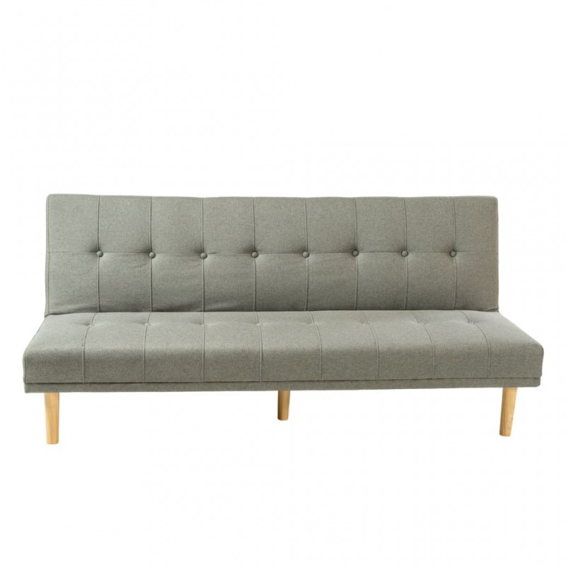 Willy Sofa Bed Grey Color Fabric Colet 09 Polyester