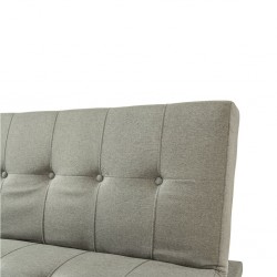 Willy Sofa Bed Grey Color Fabric Colet 09 Polyester