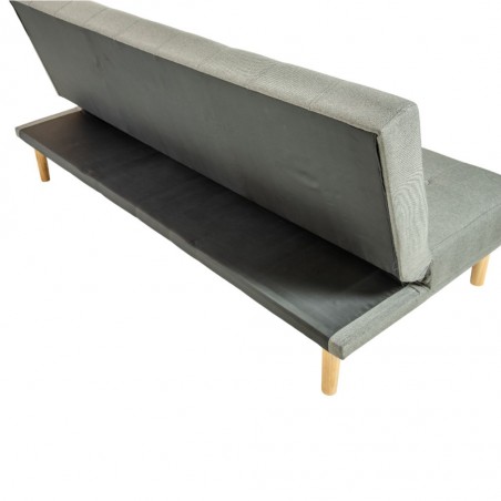 Willy Sofa Bed Grey Color Fabric Colet 09 Polyester