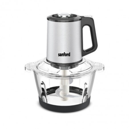 Sanford SF5584FC 2L/500W 3in1 2YW Chopper With Egg Mixer, Chopping Blade & Garlic Peeler