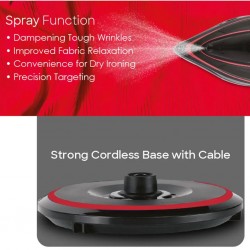 Sanford SF79CSI-Blk/Red 2YW Cordless Steam Iron