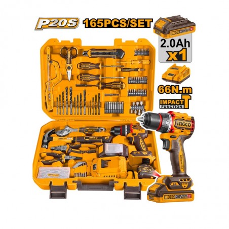 Ingco HKTHP11651 165pcs Set