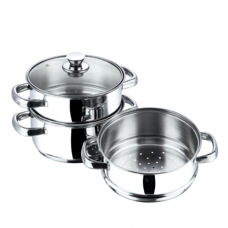 Vinod BSSH324 3-Tier 24cm Steamer