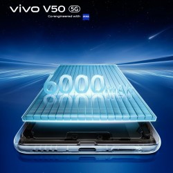 Vivo V50 5G Satin Black 12GB+12GB Extended RAM/512GB