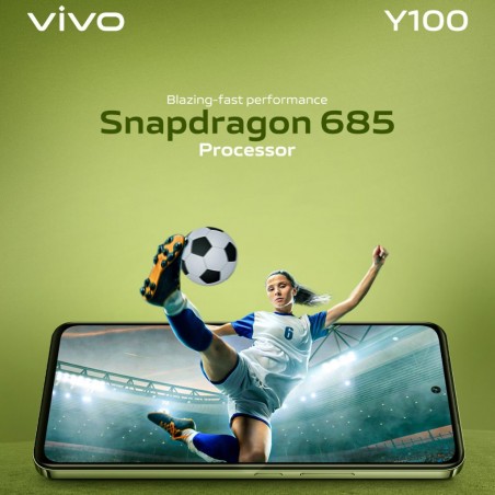 VIVO Y100 Crystal Black