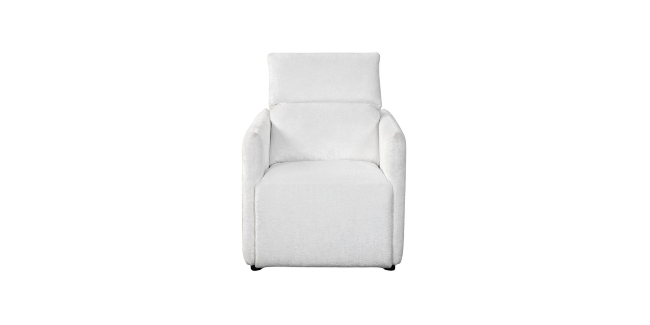 Laura Sofa 1 Seater in White Fab