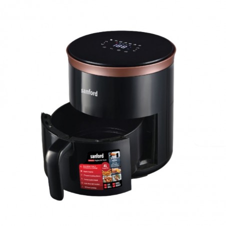 Sanford SF2455AF 4L Digital Black 2YW Air Fryer