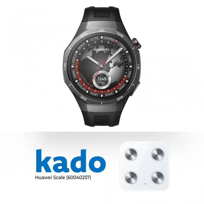 HUAWEI Watch GT 5 Pro Black 46mm & Free HUAWEI Health Scale