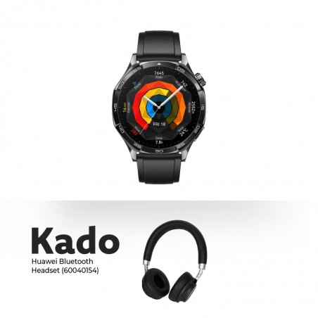 Huawei Watch GT 5 Black 46mm & Free Huawei Bluetooth Headset