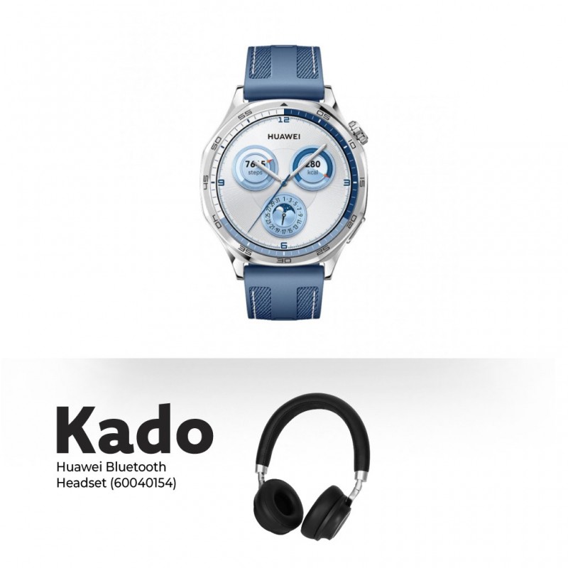 Huawei Watch GT 5 Blue 46mm & Free Huawei Bluetooth Headset