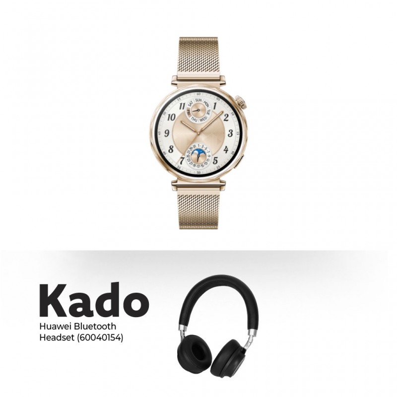 Huawei Watch GT 5 Gold 41mm & Free Huawei Bluetooth Headset