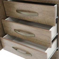 Sobral Wardrobe 4 Doors Brown