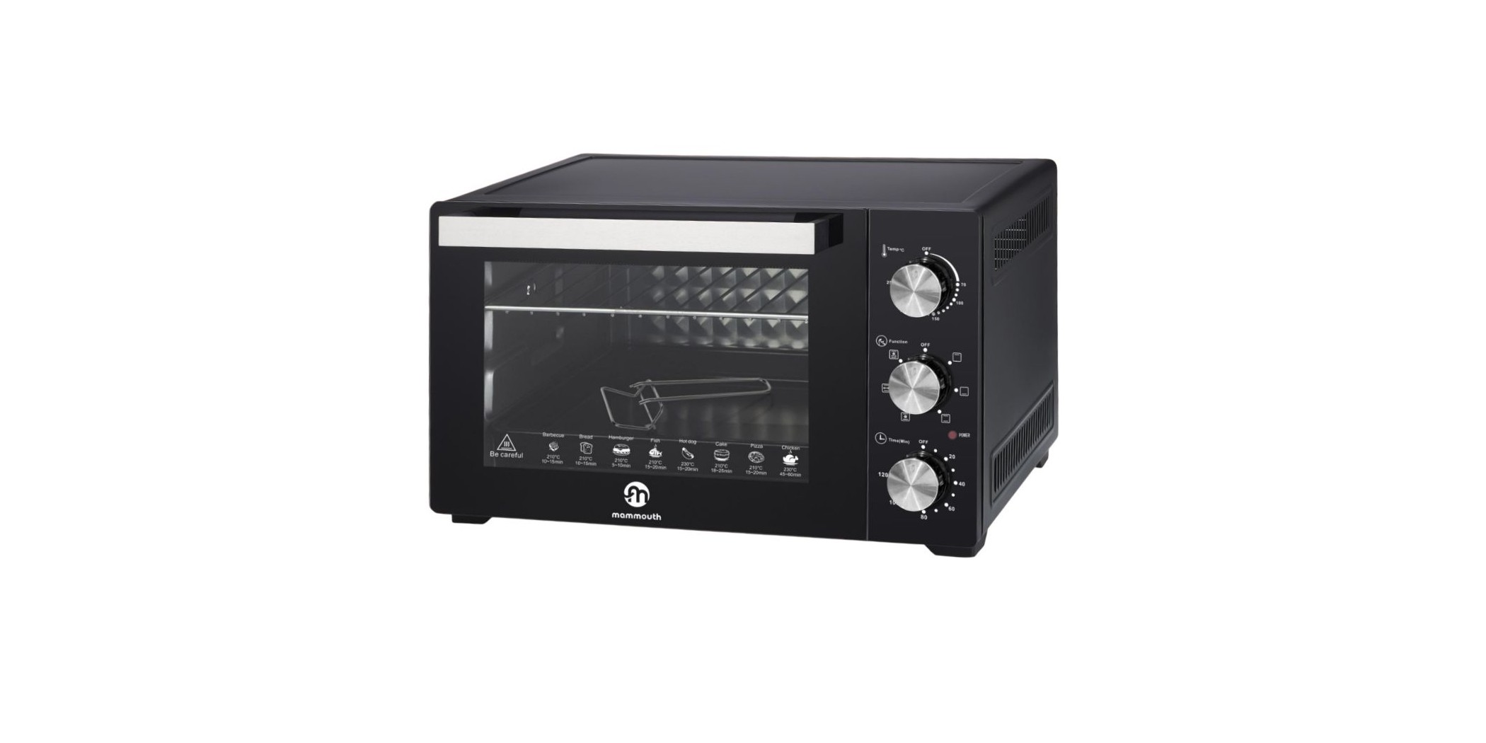 Mammouth MEO450CRD 45L Black Electric Oven