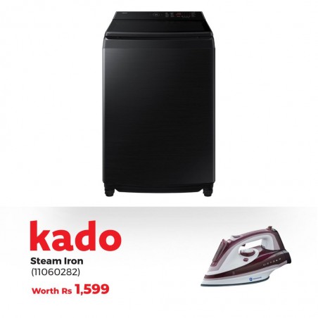 Samsung WA80F19S8BNQ Washing Machine & Free Mammouth MIR-248 Auto Shut Off Steam Iron