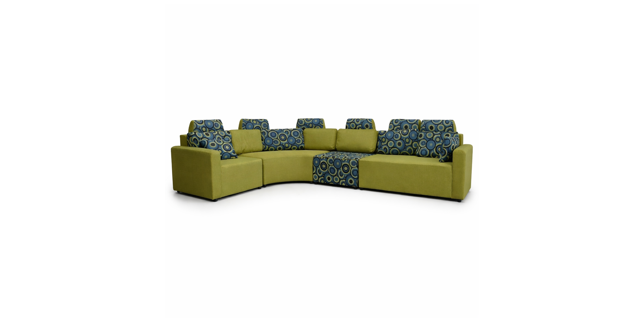 Picasso Sofa Corner Fabric Apple Green
