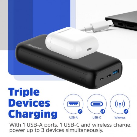 ENERGIZER POWERBANK QE20009PQ 20,000mAh