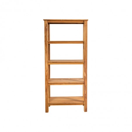 Dawson Bookcase Cabinet Natural Teak