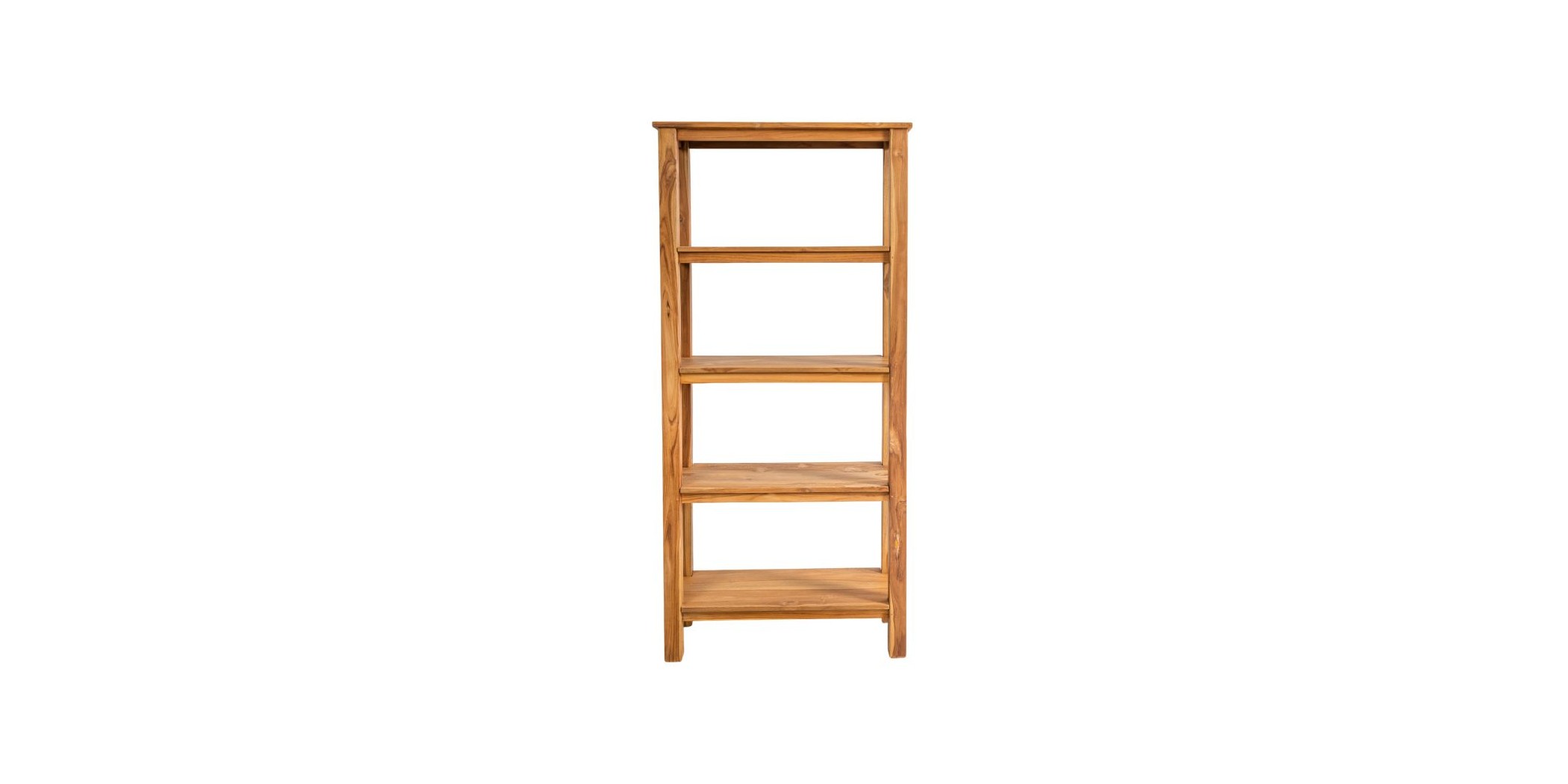 Dawson Bookcase Cabinet Natural Teak