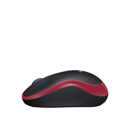 Logitech M185 Wireless Mouse - Red