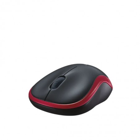 Logitech M185 Wireless Mouse - Red