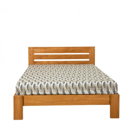 Milan Bed 160x200 cm Natural Teak