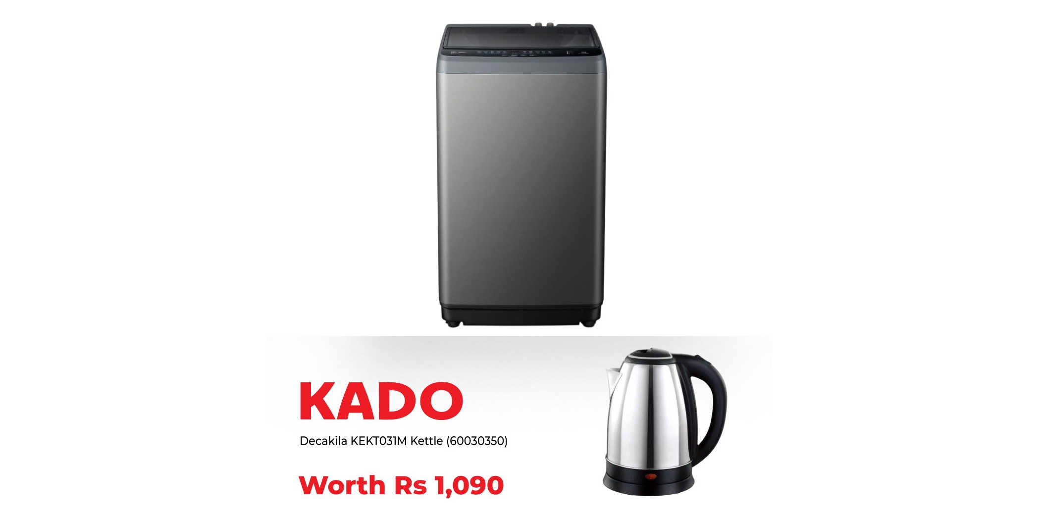 Free Decakila KEKT031M Stainless Steel Kettle