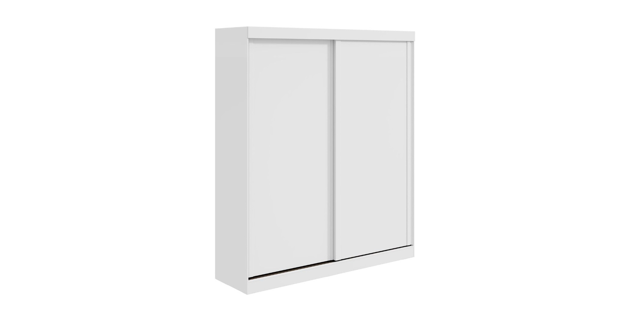 Zeine Wardrobe 2 Doors & 2 Drawers White
