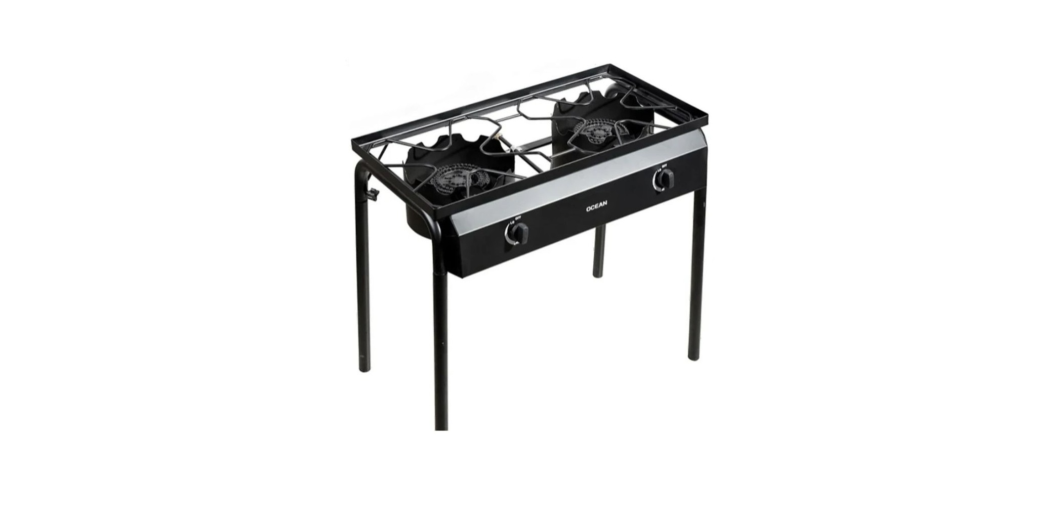 Ocean OCPGSL2FPRO 2 Burners Portable Top Gas Stove