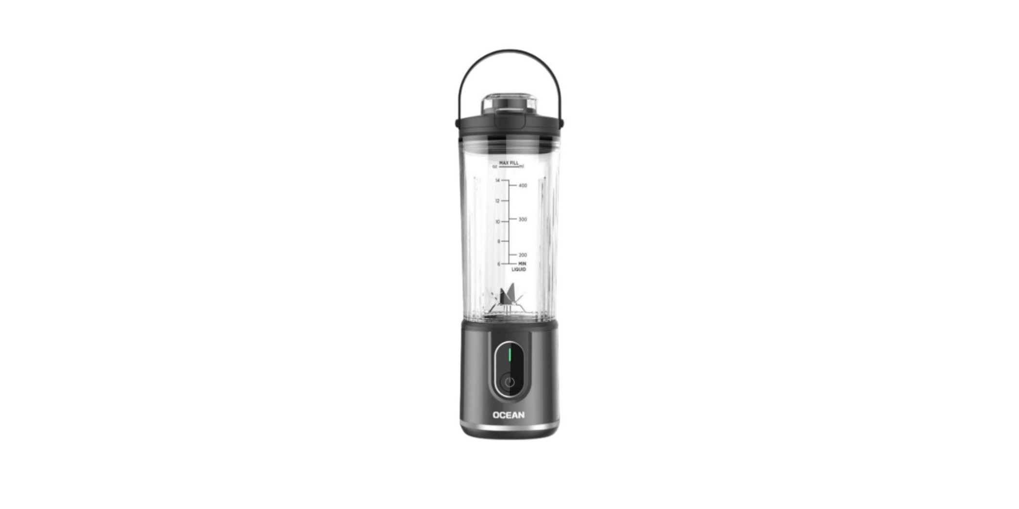Ocean OCBLPU114DG 0.4L Blender Portable