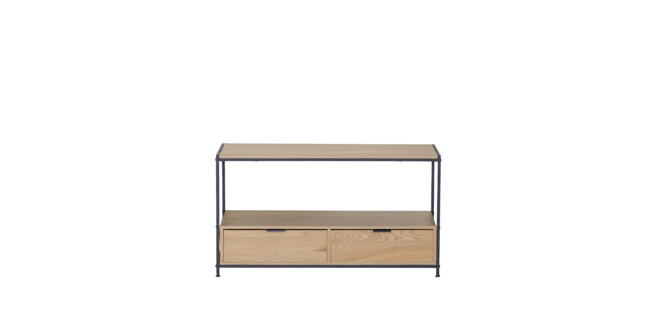 Flood TV Cabinet With Drawers In Melamine Oak