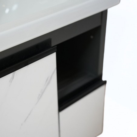 Hibiscus Bathroom Cabinet With Mirror 1120-60