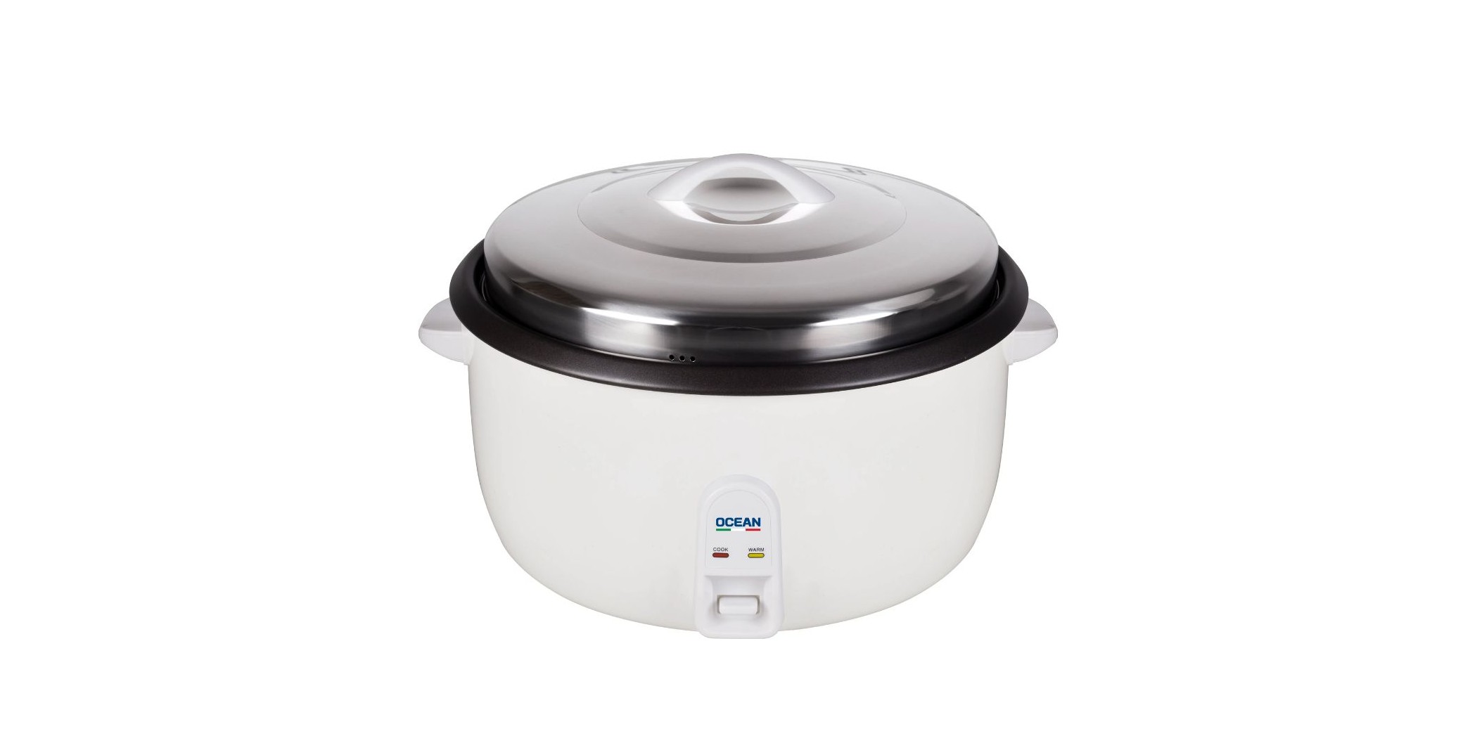 Ocean OCRCR 10030 WX 10L WH 2YW Rice Cooker With S/Steel Lid