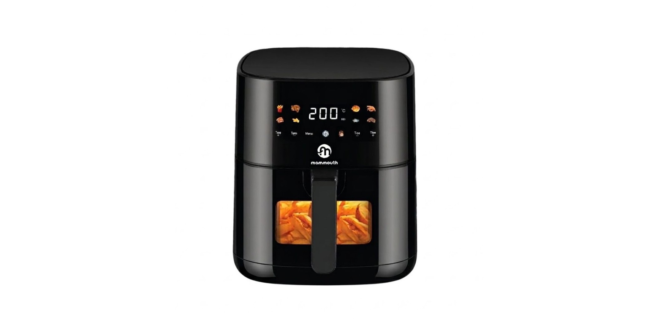 Mammouth M7500DW Digital Black 7.5L Air Fryer With Viewing Window