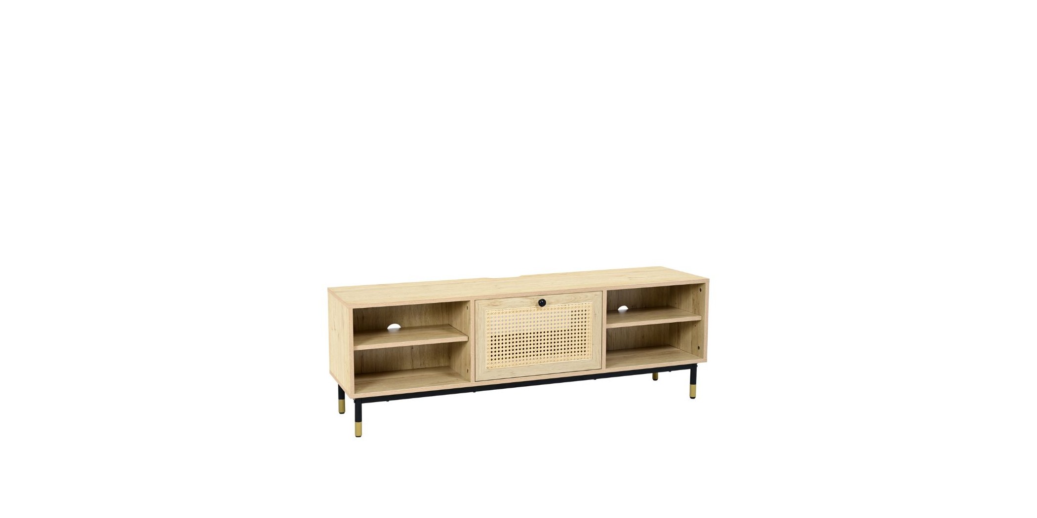 Merelia TV Stand in Melamine Oak
