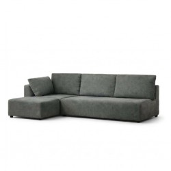 Madrid Corner LHF Chaise+ RHF 2S Fabric Dark Grey
