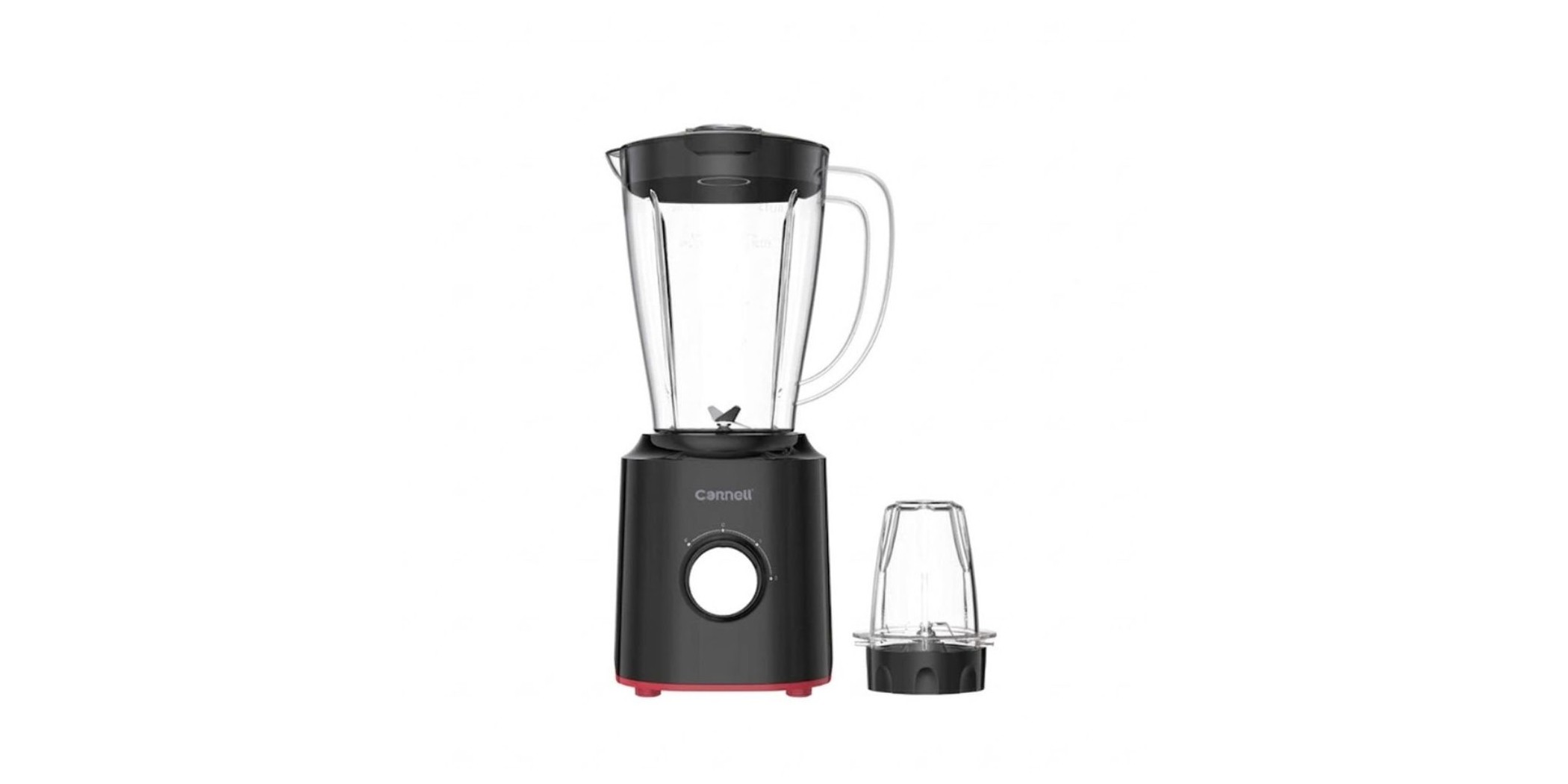 Cornell CBLS42BK Black Plastic 1.5L Jug Blender With Grinder