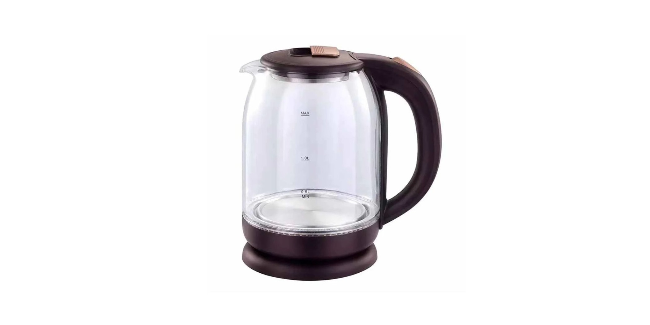Hausberg HB-3616 2YW 1.8L Glass Electric Kettle