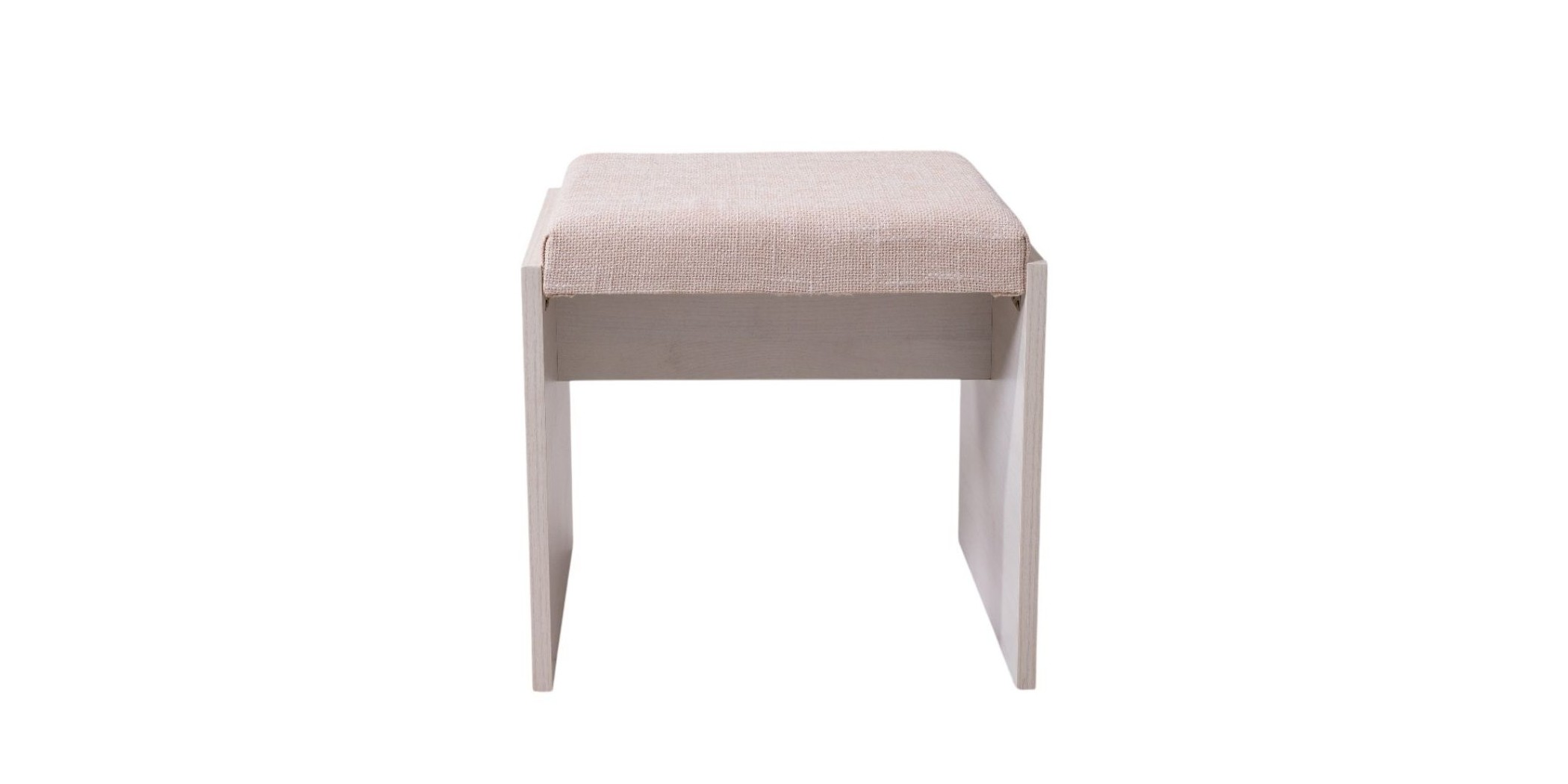 Grace Pouf MDF Ash Grey