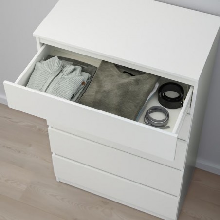 Ikea Kullen Chest Of 5 Drawers White 90355732