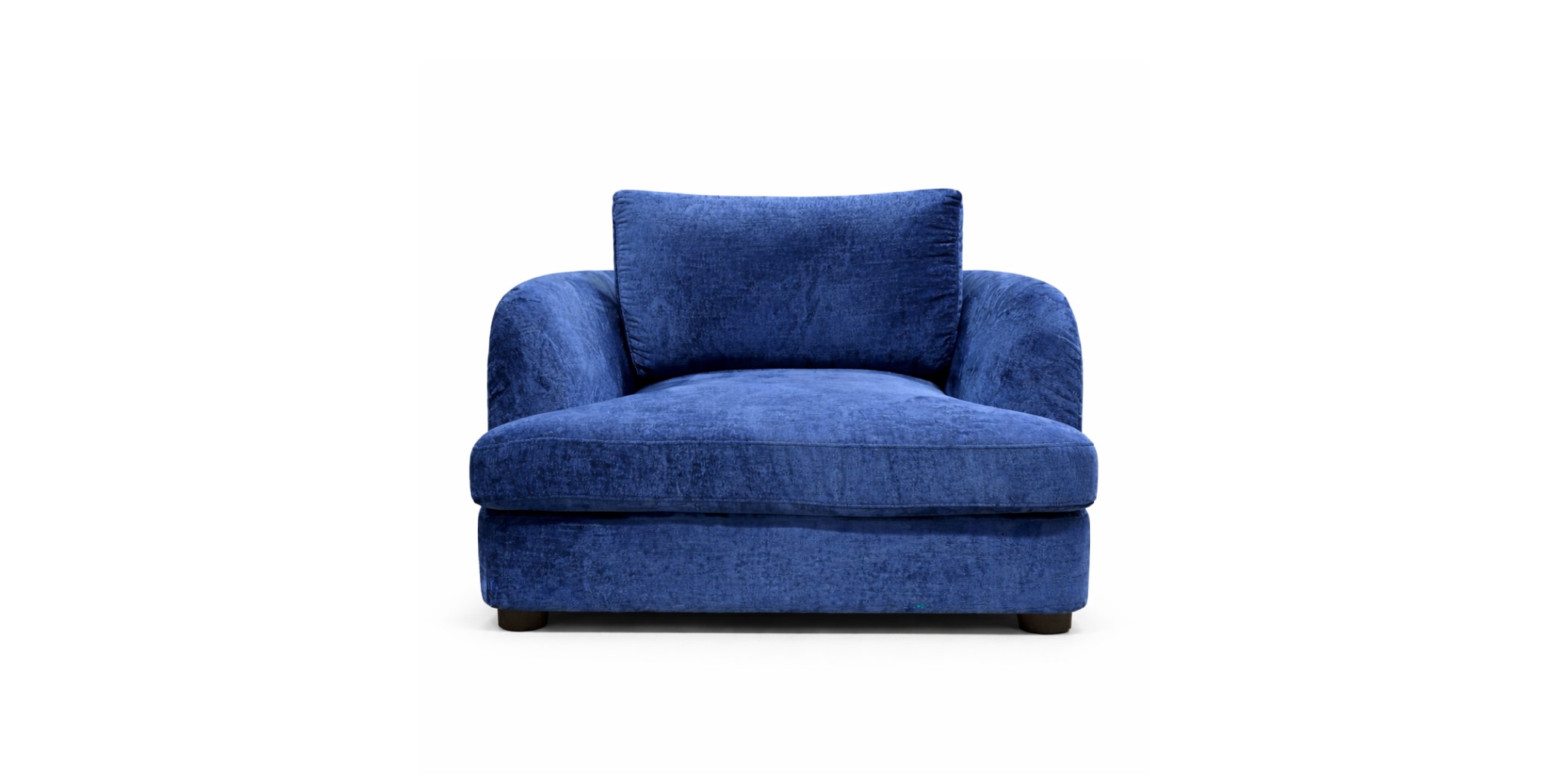 Marea 1 Str Fabric Chenille Blue