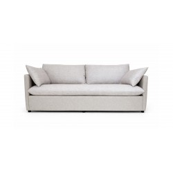 Helix 3+2+1+FREE OTTOMAN Fabric Beige Leather Gel
