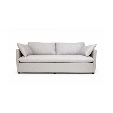 Helix 3+2+1+FREE OTTOMAN Fabric Beige Leather Gel
