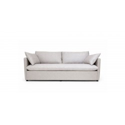 Helix 3+2+1+FREE OTTOMAN Fabric Beige Leather Gel